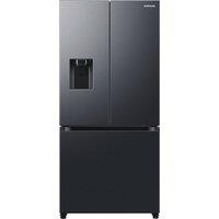 Samsung Series 7 RF50C532EB1/EU Wifi Connected Non-Plumbed American Fridge Freezer - Black - E Rated, Black