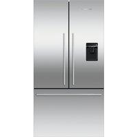 Fisher & Paykel Series 7 Contemporary RF540ADUX6 Wifi Connected Plumbed Frost Free American Fridge Freezer - Stainless Steel - E Rated, Stainless Steel