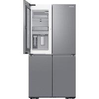 Samsung Series 9 Beverage Center RF65DG960ESREU Wifi Connected Total No Frost American Fridge Freezer - Silver - E Rated, Silver