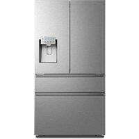 Hisense RF728N4SASE Total No Frost American Fridge Freezer - Stainless Steel - E Rated, Stainless Steel