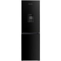 Russell Hobbs RH181TNF552E2BWD 181cm 50/50 Frost Free Fridge Freezer - Black - E Rated, Black