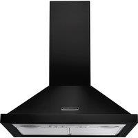 Rangemaster RHDC60BL/C 60cm Chimney Cooker Hood - Black, Black