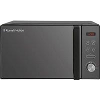 Russell Hobbs RHM2076B 20 Litre 26cm High, Freestanding Small Microwave - Black, Black