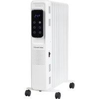 Russell Hobbs 11 Fin RHOFR2521-D Oil Filled Radiator With Remote Control 2500W - White, White