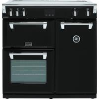 Stoves Richmond S900Ei 90cm wide Electric Range Cooker with Induction Hob - Black - A/A/A Rated, Black