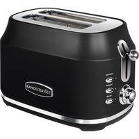 Rangemaster Classic RMCL2S201BK 2 Slice Toaster - Matte Black, Black