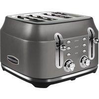 Rangemaster Classic RMCL4S201GY 4 Slice Toaster - Silver, Silver