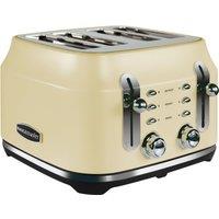 Rangemaster Classic RMCL4S304CM 4 Slice Toaster - Cream, Cream