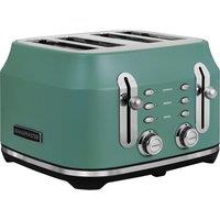 Rangemaster Classic RMCL4S304MG 4 Slice Toaster - Mineral Green, Green