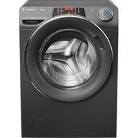 Candy Rapid RO16106DWMCR7-80 10kg WiFi Connected Washing Machine with 1600 rpm - Graphite - A Rated, Silver