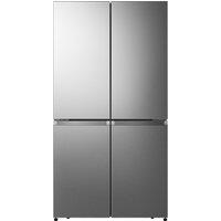 Hisense Pureflat Infinite RQ758N4SASE Total No Frost American Fridge Freezer - Stainless Steel - E Rated, Stainless Steel