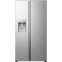 Hisense RS5P528STIE Non-Plumbed Total No Frost Multi-door American Fridge Freezer - Stainless Steel - E Rated, Stainless Steel