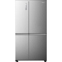 Hisense PureFlat RS5P668SSCC Wifi Connected Total No Frost American Fridge Freezer - Silver / Stainless Steel - C Rated, Silver