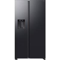 Samsung Series 7 SpaceMax RS70F66KCFEU Wifi Connected Total No Frost American Fridge Freezer - Black - C Rated, Black