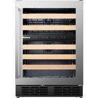 Hisense RW17W4NWG0 Built In Wine Cooler - Stainless Steel - G Rated, Stainless Steel