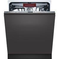 NEFF N30 S153HCX02G Wifi Connected Fully Integrated Standard Dishwasher - Stainless Steel Control Pa