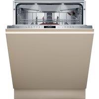 NEFF N70 S197YCX05G Integrated Full Size Dishwasher - Stainless Steel Control Panel with Sliding Door Fixing Kit, Stainless Steel