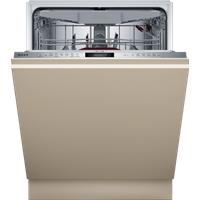 NEFF N70 S197ZCX08G Fully Integrated Full Size Dishwasher - Silver Control Panel - B Rated, Silver