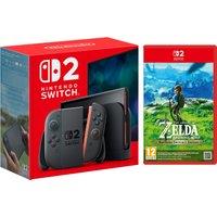 Nintendo Switch 2 256GB with The Legend of Zelda: Breath of the Wild - Black, Black