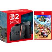 Nintendo Switch 2 256GB with Mario Kart World - Black, Black