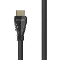 Sanus Ultra High Speed SAC-21HDMI4 4m Braided Cable - Black, Black