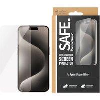 SAFE. by PanzerGlass Screen Protector for iPhone 15 Pro - Transparent, Transparent