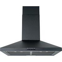 CDA SCCH60BL 60cm Chimney Cooker Hood - Black, Black