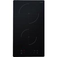 CDA 2 Zone SCN030FR 29cm Induction Hob - Black, Black