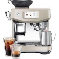 Sage The Barista Touch Impress with Cold Brew Espresso Coffee Machine - Almond Nougat - SES882ALM4GUK1, Gold