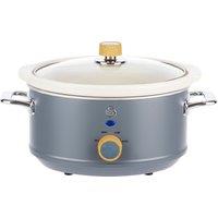Swan Nordic SF17021GRYN 3.5 Litre Slow Cooker - Slate Grey, Slate Grey