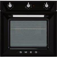 Smeg Victoria SF6905N1 Built In Electric Single Oven - Black - A Rated, Black