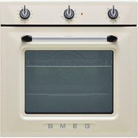 Smeg Victoria SF6905P1 Built In Electric Single Oven - Cream - A Rated, Cream