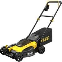 Stanley Fatmax SFMCMW2651M-GB Cordless Lawn Mower - Black / Orange, Black