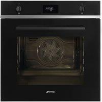 Smeg Cucina SFP6401TB Built In Electric Double Oven with Pyrolytic Cleaning - Black - A+ Rated, Black