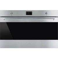 Smeg Classic SFP9302TX Built In Electric Single Oven with Pyrolytic Cleaning - Stainless Steel - A+ Rated, Stainless Steel