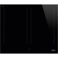Smeg SIM3644D 60cm Induction Hob - Black, Black
