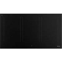 Smeg SIM3964N 90cm Induction Hob - Black, Black