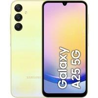 Samsung Galaxy A25 5G 128GB Smartphone in Yellow, Yellow