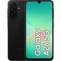 Samsung Galaxy A26 5G Smartphone in Black, Black