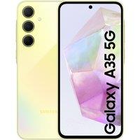 Samsung Galaxy A35 5G 128GB Smartphone in Awesome Lemon, Awesome Lemon