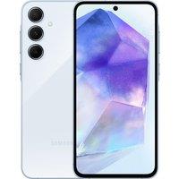 Samsung Galaxy A55 5G 256GB Smartphone in Awesome Ice Blue, Blue
