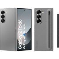 Samsung Galaxy Z Fold6 5G 256GB Folding Smart Phone in Silver Shadow, Silver