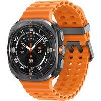 Samsung Galaxy Watch Ultra, GPS + Cellular - 47mm - Titanium Grey / Orange, Titanium