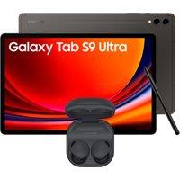 Samsung Galaxy Tab S9 Ultra 14.6" 256GB Tablet Graphite with Galaxy Buds2 Pro Black Bundle, Sil