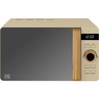Swan Nordic SM22036LOAT 20 Litre 26cm High, Freestanding Small Standard Microwave Oven - Oat, Cream