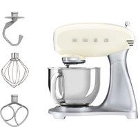 Smeg SMF02CRUK Stand Mixer with 4.8 Litre Bowl - Cream, Cream