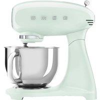 Smeg 50's Retro SMF03PGUK Stand Mixer with 4.8 Litre Bowl - Pastel Green, Green