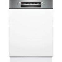Bosch Series 6 SMI2HTS06G Fully Integrated Full Size Dishwasher - Silver Control Panel - C Rated, Silver