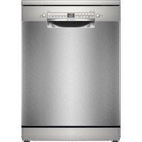 Bosch SMS2HVI67G Wifi Connected Standard Dishwasher - Silver Inox - D Rated, Silver Inox