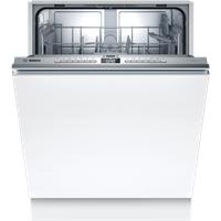 Bosch Series 4 SMV4HTX27G Wifi Connected Fully Integrated Full Size Dishwasher - Grey Control Panel with Fixed Door Fixing Kit - E Rated, Grey